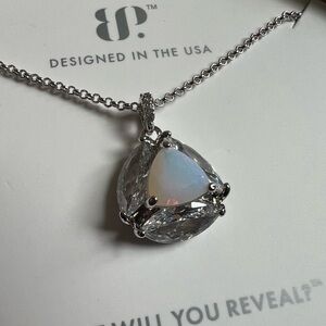 BP moonstone rhodium necklace it’s a keeper